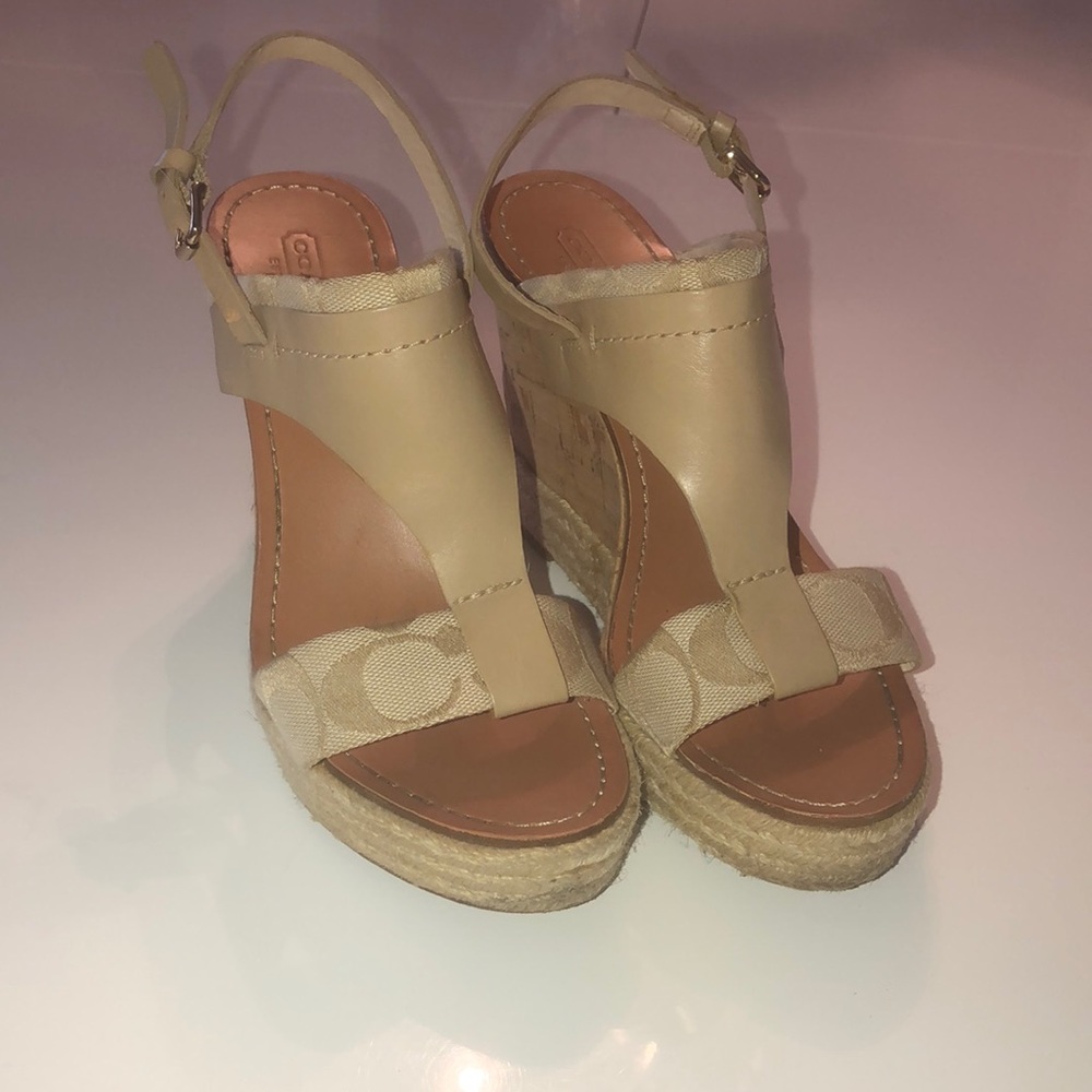 Coach wedges